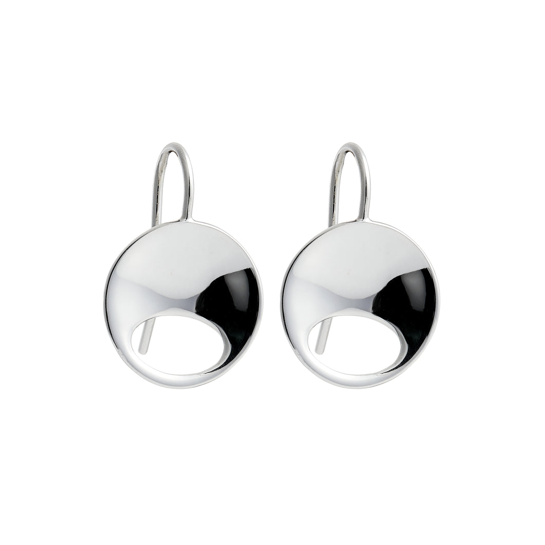 Silver Drop Earrings - A6191