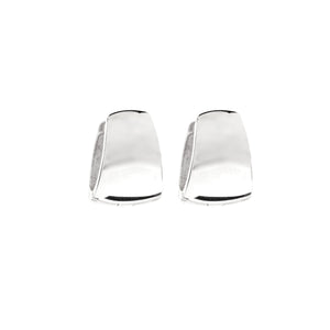 Silver Huggies Earrings - AH879