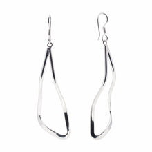 Load image into Gallery viewer, Silver Drop Earrings - AN270
