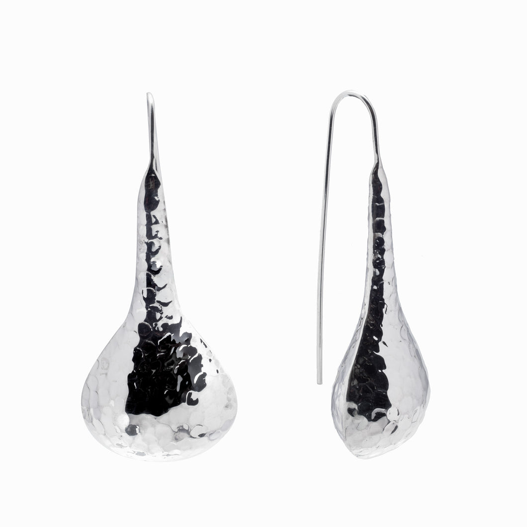 Silver Drop Earrings - AN288