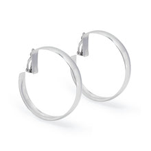 Load image into Gallery viewer, Silver Clip Earrings - FAA769
