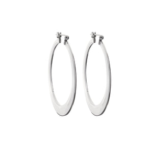 Silver Hoop Earrings - A3210