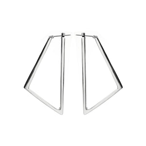 Silver Hoop Earrings - A3213
