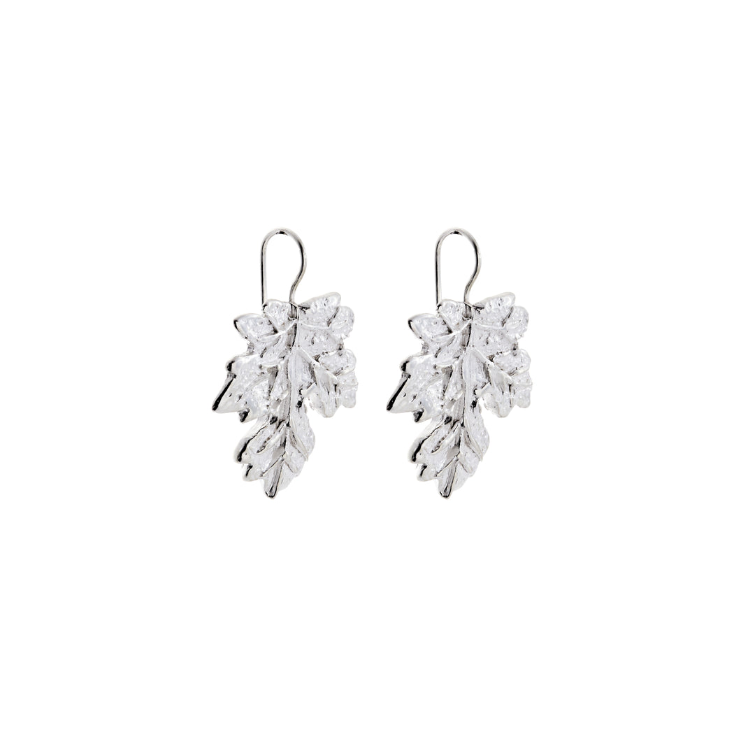 Silver Drop Earrings - A471