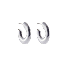 Load image into Gallery viewer, Silver Hoops - AK506
