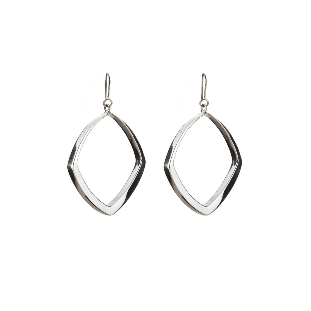 Silver Drop Earrings - A5231