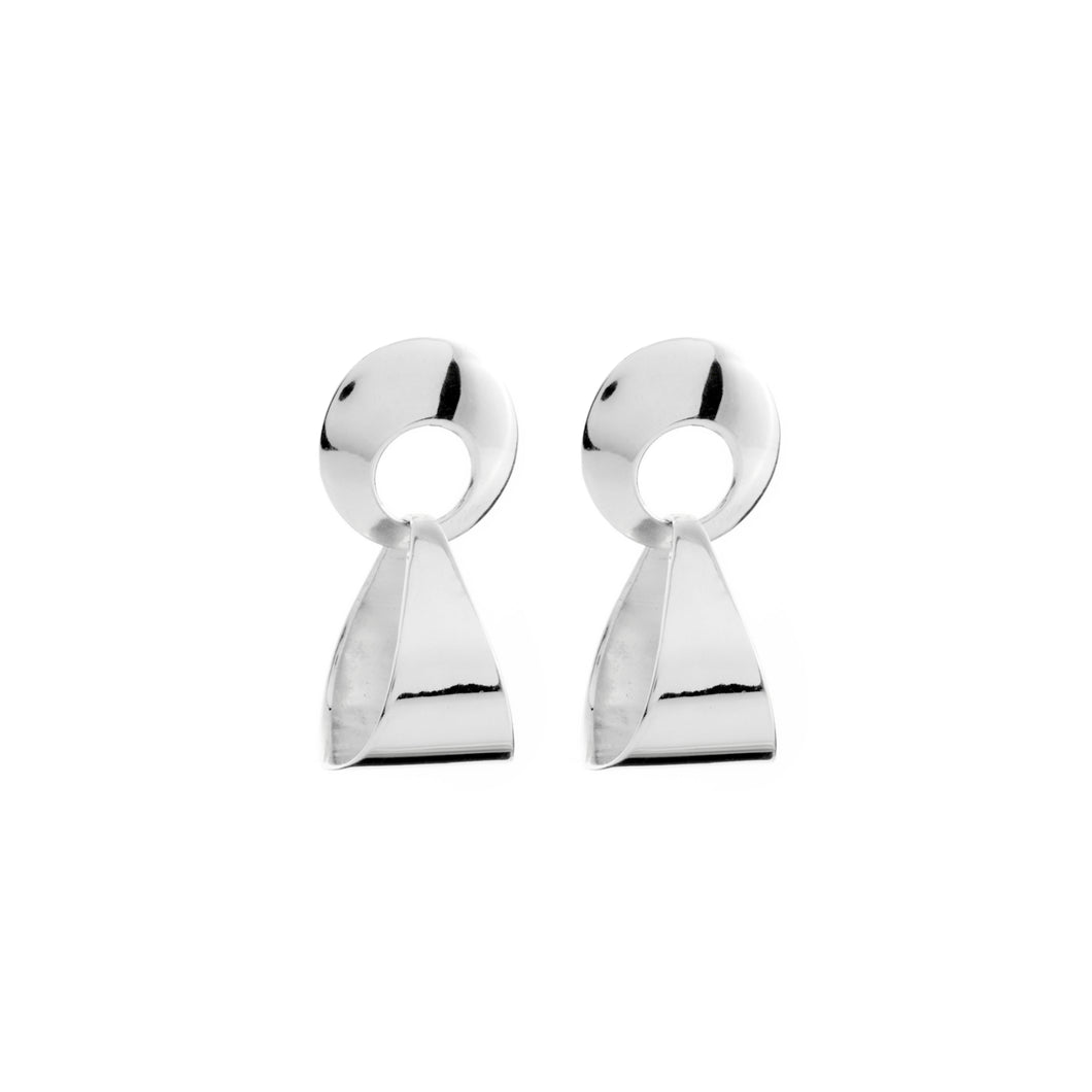 Silver Drop Earrings - A5289