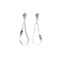 Load image into Gallery viewer, Silver Drop Earrings - A5297
