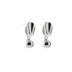 Silver Drop Earrings - A5302