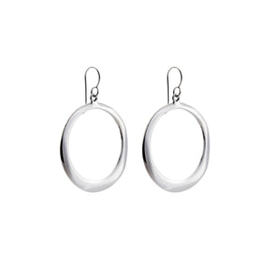 Silver Hoop Earrings - A5311