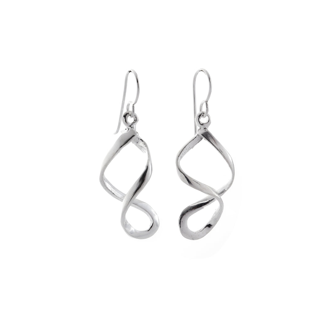 Silver Drop Earrings - A5336