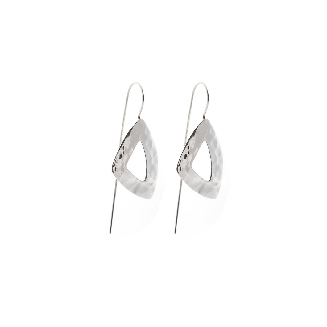 Silver Drop Earrings - A5387