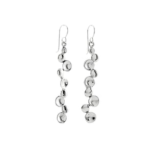Silver Drop Earrings - A5397