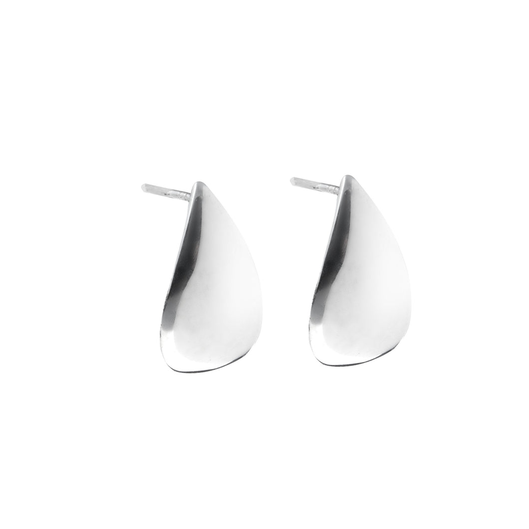 Silver Stud Earrings - A593