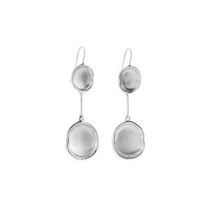 Silver Drop Earrings - A6269