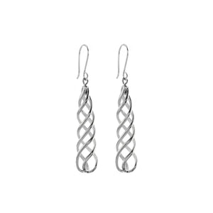 Silver Drop Earrings - A7100