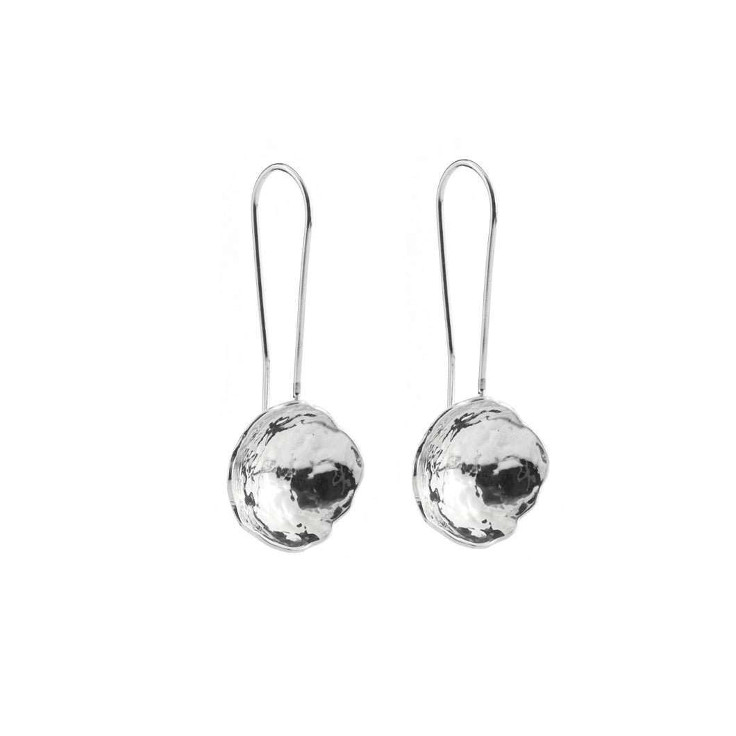 Silver Drop Earrings - A7128