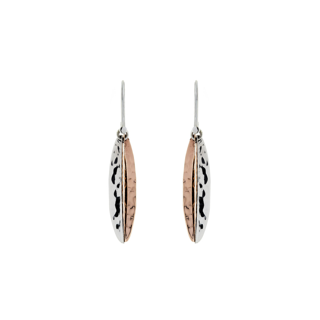 Silver Drop Earrings - A9034