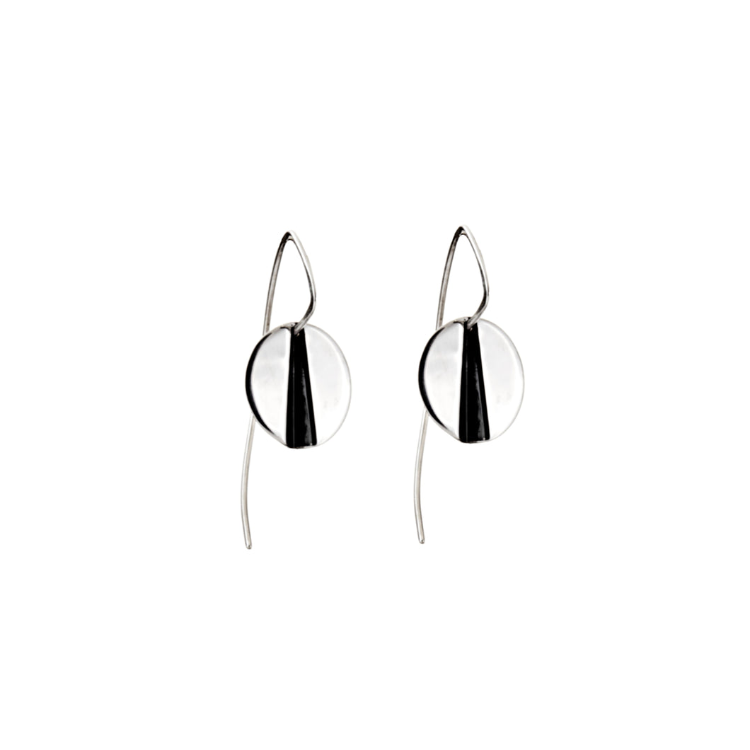 Silver Drop Earrings - A9054