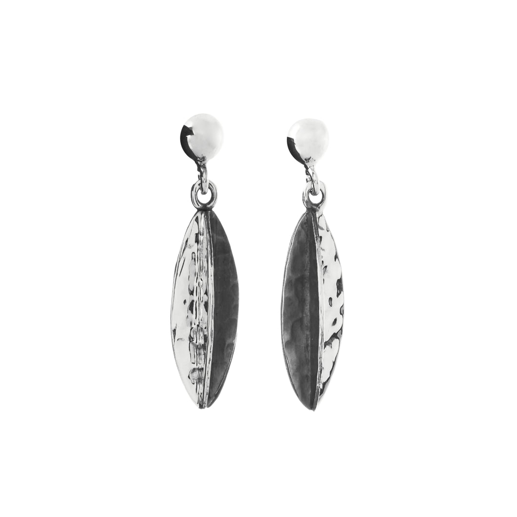 Silver Drop Earrings - A9062