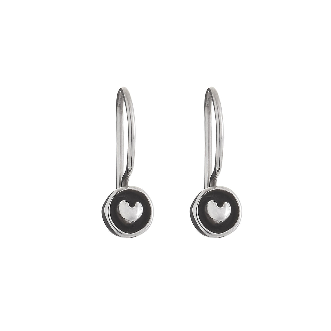 Silver Drop Earrings - A9083