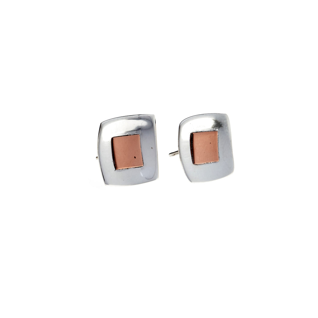 Silver Stud Earrings - A9140