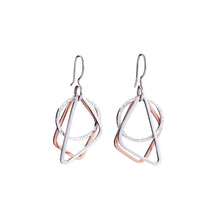 Load image into Gallery viewer, Silver Drop Earrings - A9253
