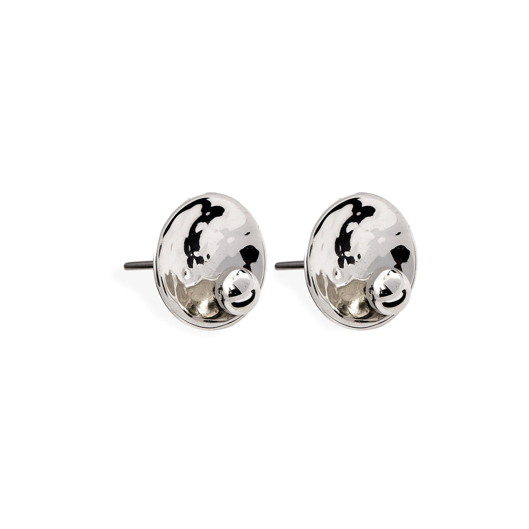Silver Stud Earrings - A9263