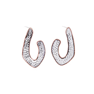 Silver Hoops - AK503