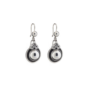 Silver Drop Earrings - AN263