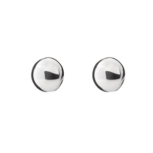 Silver Clip Earrings - FAA424