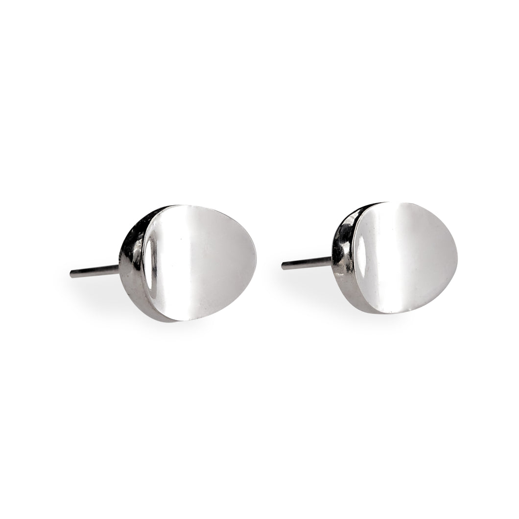 Silver Stud Earrings - FAA551