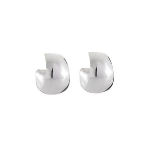 Silver Hoop Earrings - FAA555