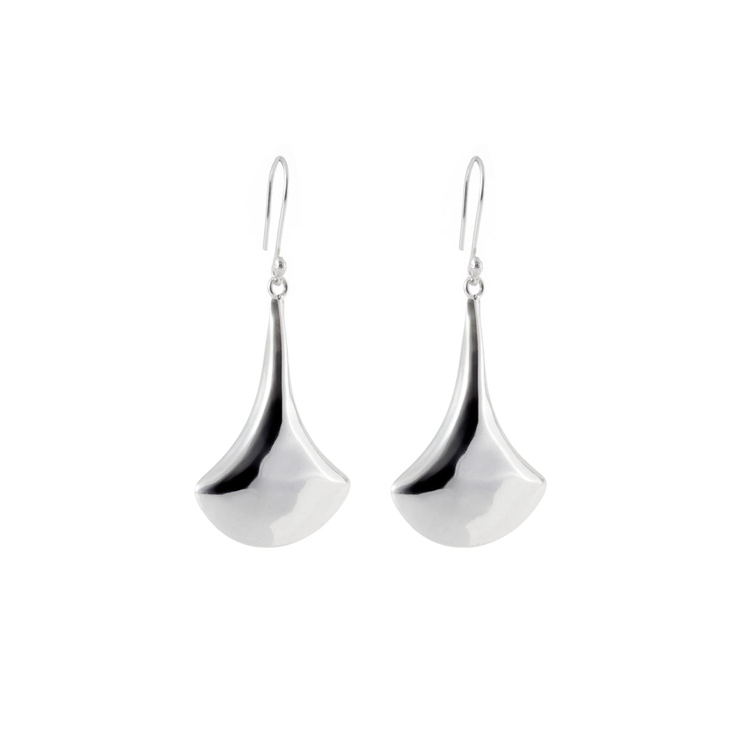 Silver Drop Earrings - FAA642