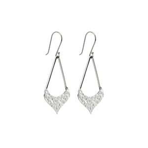 Silver Drop Earrings - JA139
