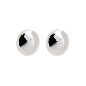 Silver Clip Earrings - OKA6044