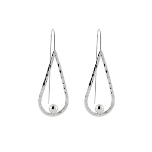 Silver Drop Earrings - PPA661