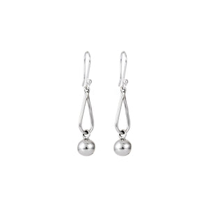 Silver Drop Earrings - PPA687