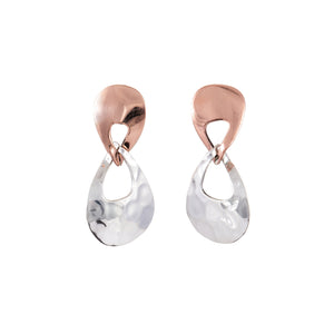 Silver Drop Earrings - PPA712