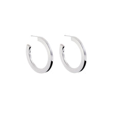 Load image into Gallery viewer, Silver Hoops - PPA799
