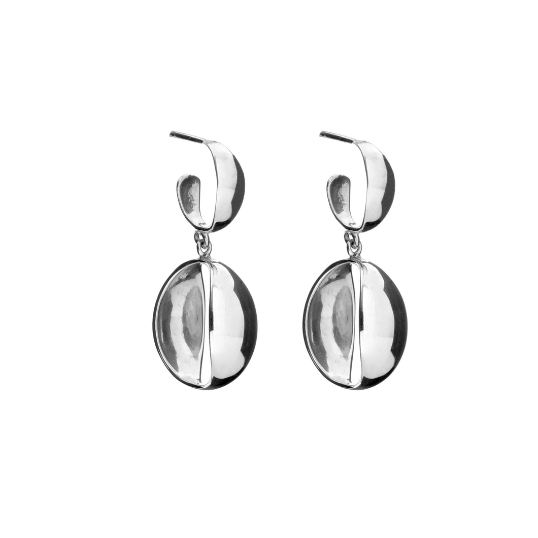 Silver Drop Earrings - A6183