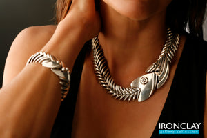 Silver Necklace - HUC748