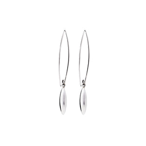 Silver Drop Earrings - JA10