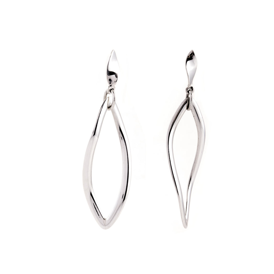 Silver Drop Earrings - PPA291