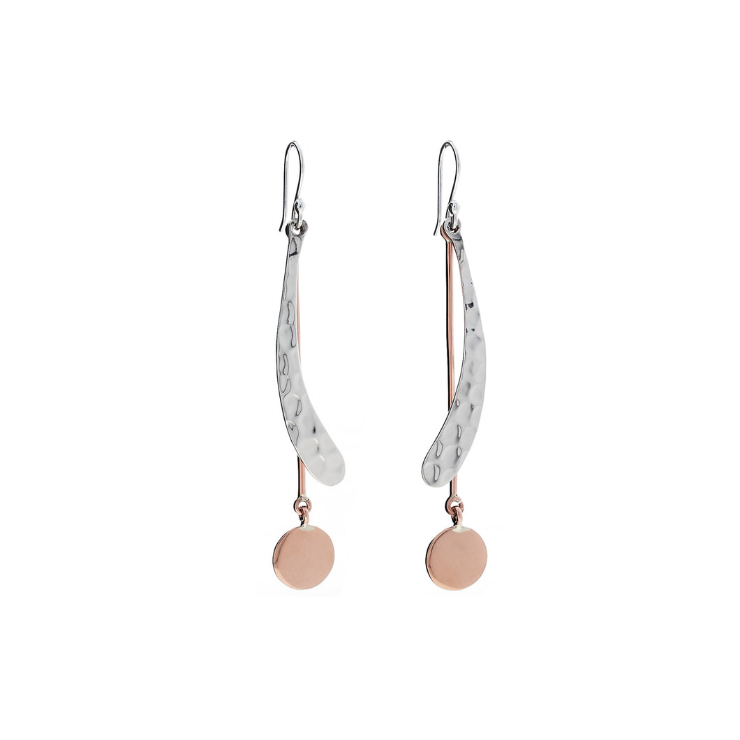 Silver Drop Earrings - PPA749