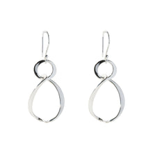 Load image into Gallery viewer, Silver Drop Earrings - PPA391
