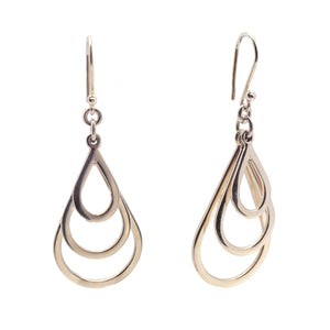 Silver Drop Earrings - PPA464