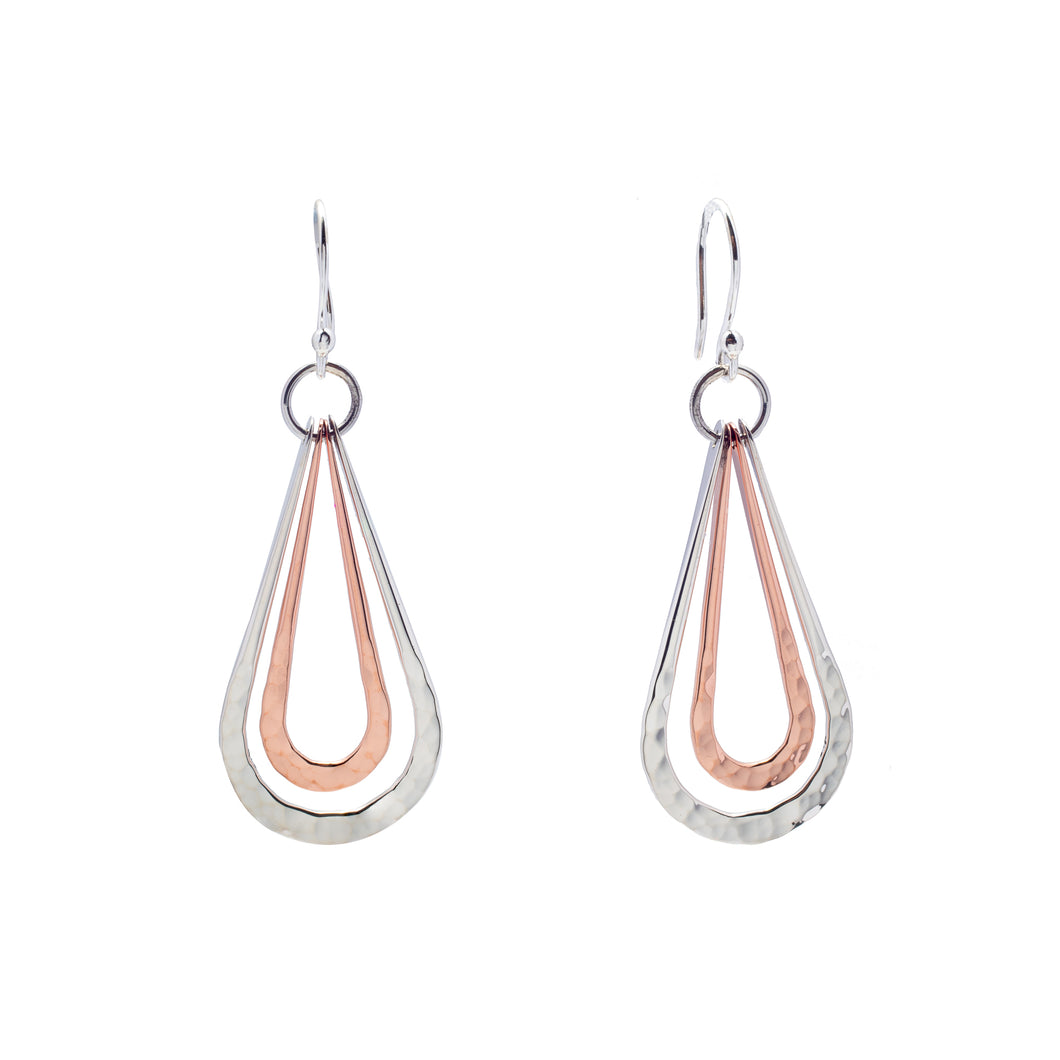 Silver Drop Earrings - PPA544
