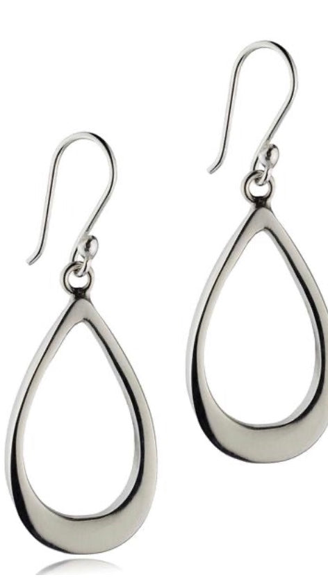Silver Drop Earrings - PPA690