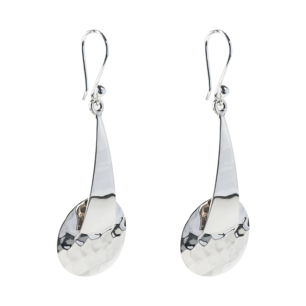 Silver Drop Earrings - PPA708